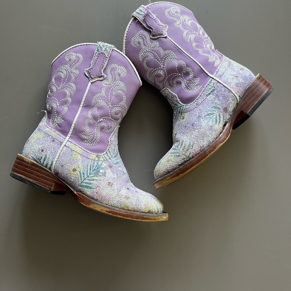 Propper Purple Embroidered Kids Boots